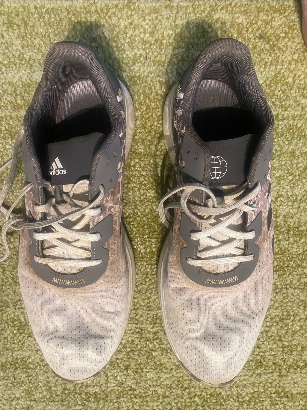 adidas Men’s Gray Athletic Golf Shoes